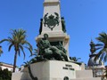 A monument to the Spanish warriors who died in Cuba at the hands of American warriors during the Spanish-American War of 1898.