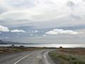 The road along the coast near Grindavik.