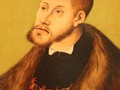There's nothing like a Hapsburg chin to get into the Madrid mood. Here is Charles V.