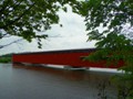 We crossed over the 1887 Langley  Covered Bridge on the St. Joseph River a few times.