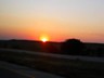 Sunset in the Flint Hills of Kansas.