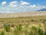 The Great Sand Dunes of the San Luis Valley in Colorado.