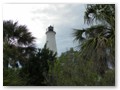 St. Marks Lighthouse was built in 1831 to protect the then important harbor.