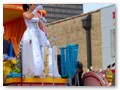 The queen of the Krewe of Poseidon parade.