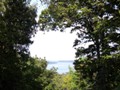 Looking north, down the Niagara River from atop the escarpment.