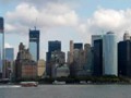 The view of Manhattan as we approached via the Staten Island Ferry.