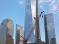 One World Trade Center, planned to be the tallest building in America, was under construction.