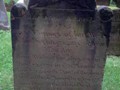 An old Manhattan grave in St. Paul's Graveyard in the middle of the Financial District.