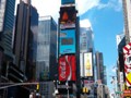 Our first foray into Times Square on a beautiful and not-so crowded day.