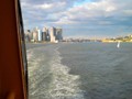 We are on our way across New York Harbor, back to our aprking spot in Staten Island.