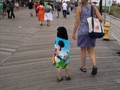 After a swim in Atlantic City we strolled the famous Boardwalk.