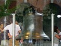 Since 9/11 the Liberty Bell is under lock and key and guarded by armed security 24/7.