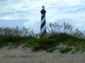 Saying goodbye to the Hatteras light.