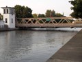 Another raising bridge along the Erie Canal. We hugged the canal as we rode east.
