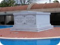 The gravesite in Atlanta of Dr. Martin Luther King and his wife.