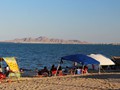 Public beach at San Felipe. There were fishing boats for hire here too.