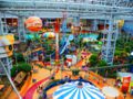 Nickelodeon Universe in the middle of the Mall of America.