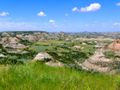 Painted Canyon overlook, TRNP, ND.