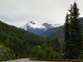 Driving up the Cascade Mountains.